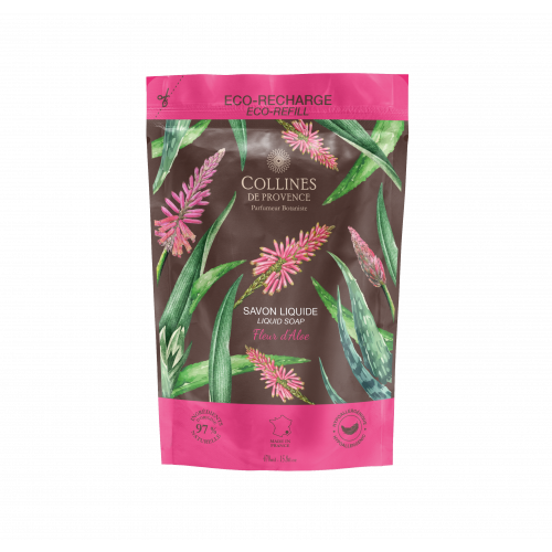 Fraicheur Vegetale рефилл жидкое мыло Aloe Blossom 470мл фото №1